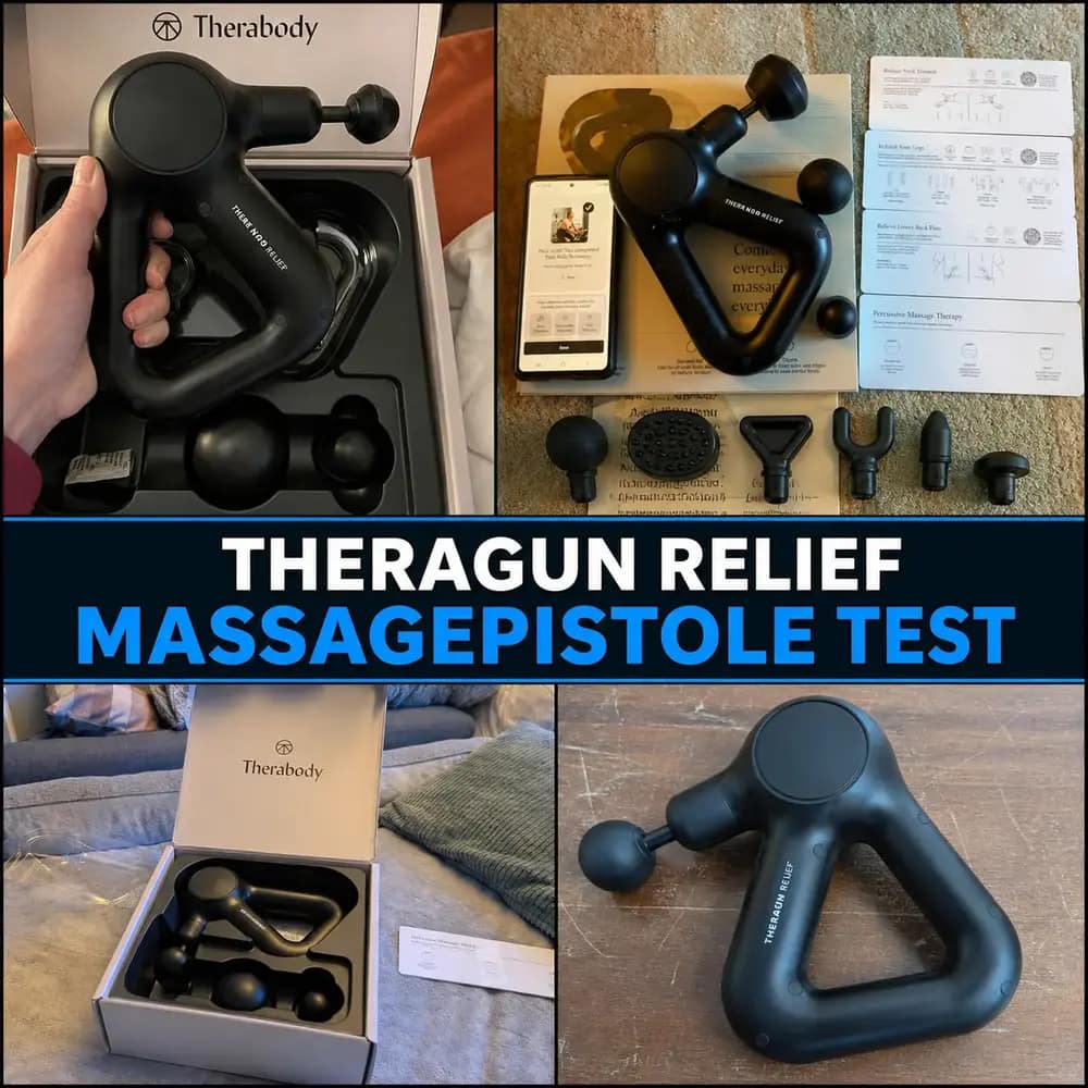 TheraGun Relief Massagepistole Test – Tiefenmassage auf höchstem Niveau