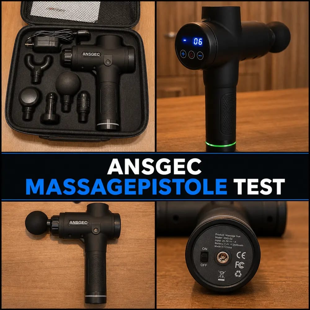ANSGEC Massagepistole – Der ultimative Leitfaden für Ihre Muskelentspannung