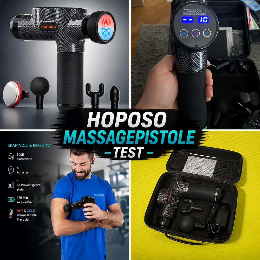 HOPOSO Massagepistole Test – Der umfassende Ratgeber zur Muskelentspannung