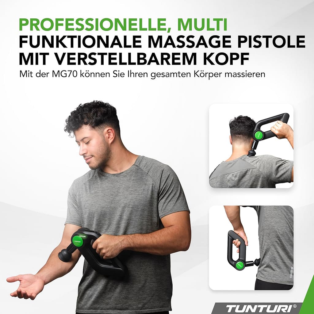Tunturi MG70 Massagepistole Test