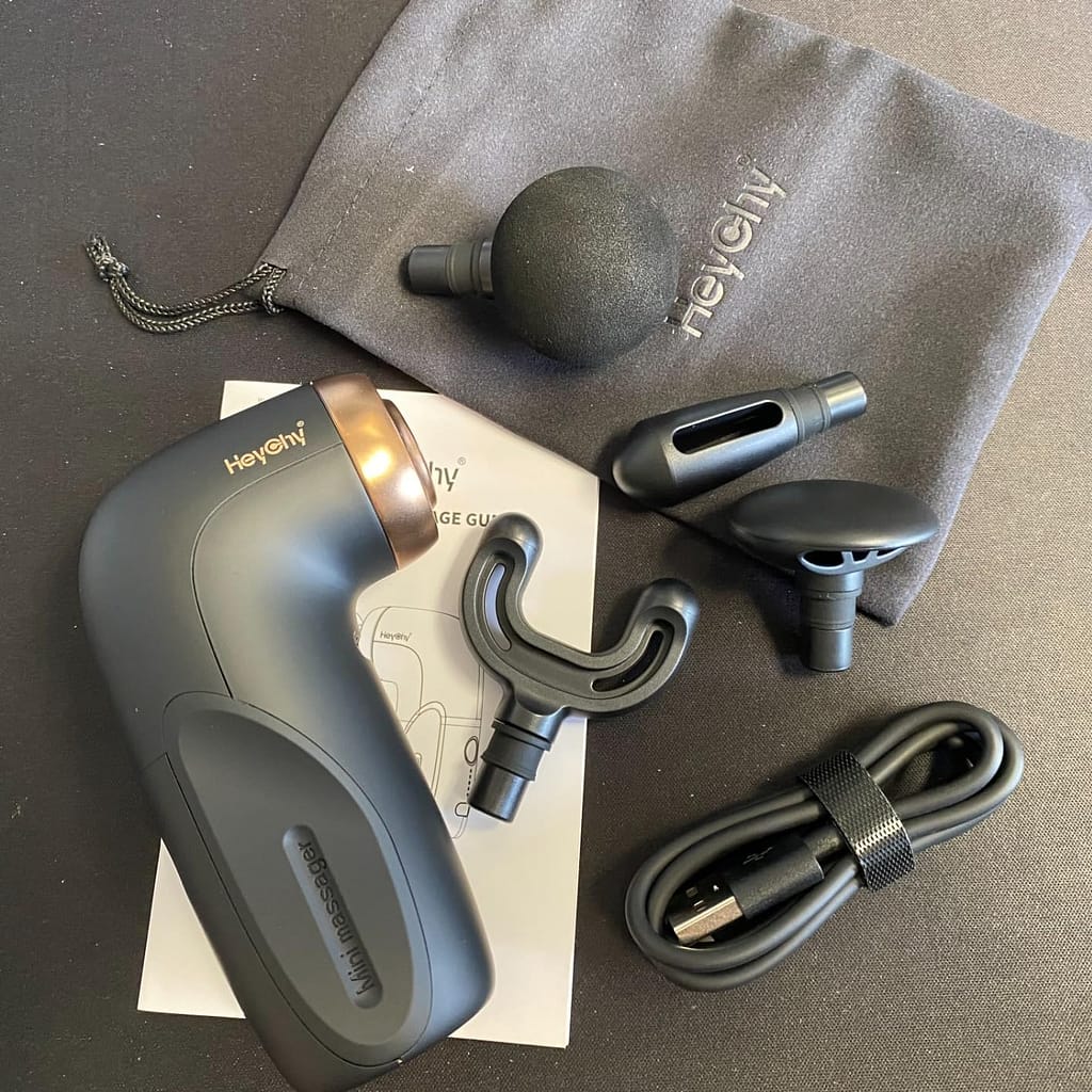 HEYCHY A1 Massagepistole Test: Kompakt, Leistungsstark und Vielseitig