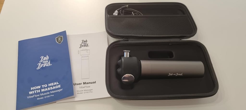 BOB AND BRAD VibeFlow Therapie Massagegerät Test – Tiefenwirksame Vibration für schnelle Schmerzlinderung