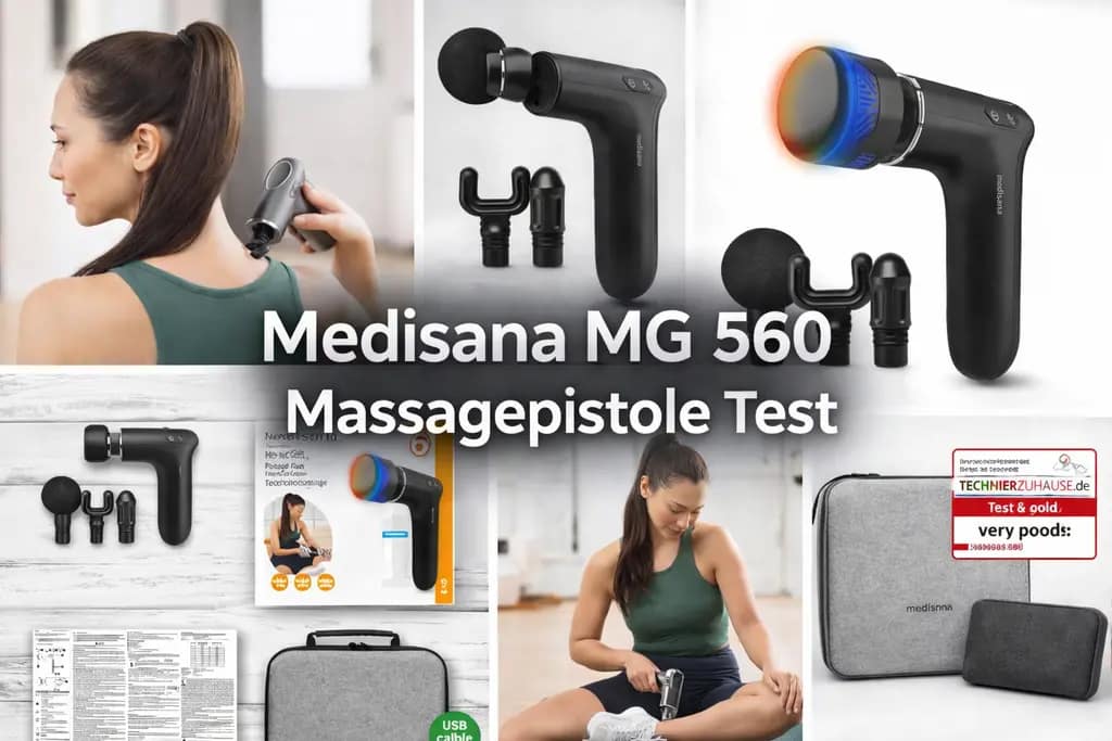 Medisana MG 560 Massagepistole Test – Einführung & erster Eindruck