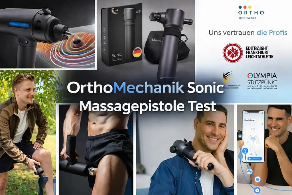OrthoMechanik Sonic Massagepistole Test – Einführung & erster Eindruck