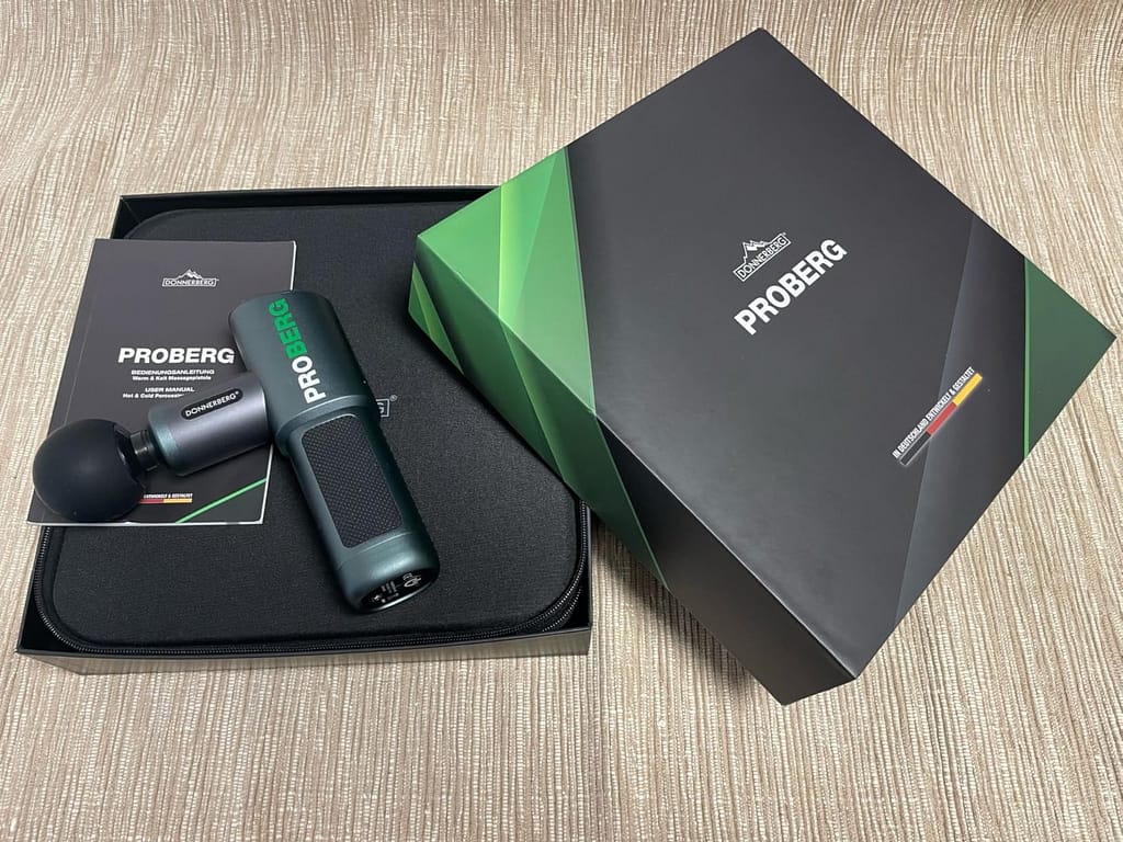 DONNERBERG PROBERG Massagepistole Test: Die ultimative Kraft für Regeneration und Leistung