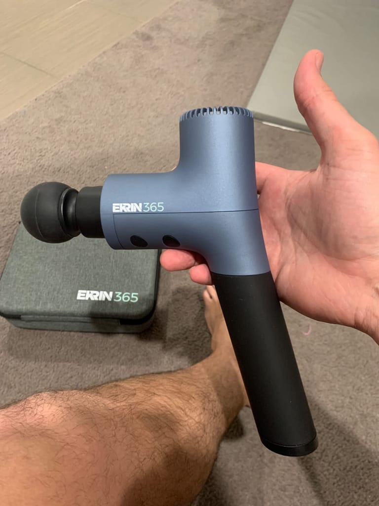 Ekrin Athletics 365 Massagepistole Test: Schmerzlinderung und Muskelentspannung neu definiert