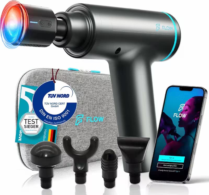 FLOW ELITE Massagepistole Test