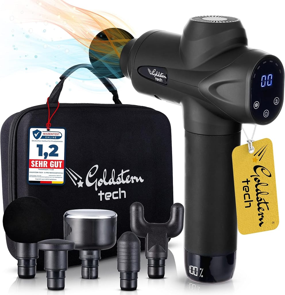 Goldstern Tech X-Pro Massagepistole Test